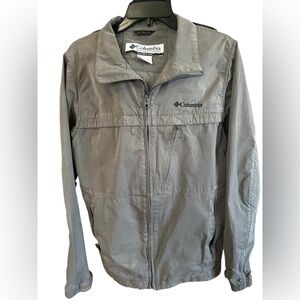 Columbia Venture Creek Gray Lightweight Trail Jacket Gorpcore Men's Medium
